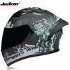 Casco para motocicleta eléctrica JIEKAI JIEKAI para hombre y mujer, casco integral, doble visor, cobertura total, moto de calle, Bluetooth, universal para las cuatro estaciones