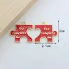 Fabricante Joyería para el Día de San Valentín Accesorios Venta al por mayor en stock Aleación Hecho a mano Fábrica de Joyería DIY Joyería DIY con Goteo de Aceite Accesorios