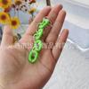 Cadena acrílica DIY, llavero de color, cadena de empalme, hebilla, cadena para bolso, cadena colgante, cadena multicolor, venta al por mayor