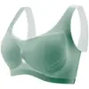 Verano Malla Ultra Delgada Sin Costuras Ropa Interior para Mujeres con Senos Grandes, Sin Aros de Acero, Anticaída, Talla Grande Hermosa Espalda Estilo Chaleco Sujetador