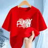 2252 # Camiseta de Manga Corta de Algodón Puro para Niñas Verano 2025 Nuevo Estilo Tops Estilo Niña Infantil Camiseta Popular de Manga Media