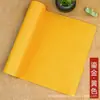 0m Rolo Longo Dourado de Papel para Caligrafia Semi-Cru com Textura de Ouro Embotado Colorido para Submissão à Exposição Nacional