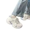 Zapatillas Deportivas Mariposa Azul para Mujer 2026 Otoño Estilo Caliente Modernas Versátiles Casuales Estilo Hong Kong Suela Gruesa Zapatos de Papá para Mujer