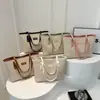 Bolso Tote de Paja Tejida de Verano de Gran Capacidad 2025 Nuevo Estilo Japonés Simple Pequeño Fresco Bolso Tejido Bolso de Hombro para Estudiante Universitario