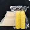 Sacos Espessos Comerciais para Selagem a Vácuo de Alimentos para Cozinhar no Vapor e Cozinhar, Sacos Plásticos Transparentes a Vácuo para Bolinhos de Milho e Arroz