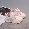 Zapatos para Niñas 2026 Nuevos Zapatillas de Suela Suave para Primavera y Otoño Moda Malla Princesa Zapatos Papá para Correr para Niños Mayores