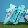 Zapatos de Fútbol Deportivos Transfronterizos para Niños y Estudiantes, Tacos Tf para Entrenamiento en Césped Artificial, Zapatos Profesionales de Competición Ag Long Spike para Hombres y Mujeres