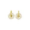 Super Fairy Camellia Shell Ear Buckle Feminino 2024 Novo Design Sense de Alta Qualidade Sense Fresh Sweet Niche All-match Elegante