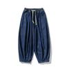 Wukong Marca de Moda Estilo Americano Nicho Estilo Antiguo Jeans Rectos de Pierna Ancha para Hombre Retro Holgados Combinan con Todo Pantalones de Pareja