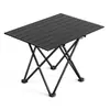 Mesa plegable personalizada para camping, equipo de picnic para exteriores, mesa enrollable con patas en X, mesa pequeña integrada para montar puestos, mesa de té portátil
