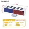 Luces Parpadeantes Solares Hainan para Construcción Vial, Barreras Viales Doble Cara Rojas y Azules, Luces de Advertencia Solares de Tráfico, Luces Parpadeantes