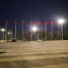Mástil de Bandera Exterior Cuadrado para Empresas Acero Inoxidable 304 Mástil Cónico de Acero Inoxidable Mástil de Acero Inoxidable para Exteriores Super Resistente al Viento Personalizado