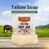 Jabón facial de grasa de res transfronterizo al por mayor jabón limpiador profundo suave aceite esencial vegetal hidratante humectante en stock jabón hecho a mano