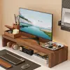 Elevador de Monitor Base Simple para Computadora de Escritorio Almacenamiento Teclado Libro Caja de Almacenamiento de Escritorio Estante