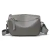 Bolsa de Piel Genuina para Mujer de Venta Caliente en Comercio Exterior 2026 Nuevo Modelo de Gama Alta de Primera Capa de Piel de Vaca Bolsa Tipo Empanada Bolso Cruzado Casual para Hombro