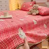 Sábana de tela de nido de abeja grado A, pieza única, para uso doméstico, dormitorio, residencia estudiantil, tamaño individual o matrimonial, juego de tres fundas de almohada, no está hecha de 100% algodón, apta para todas las estaciones