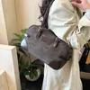 Bolsa de Ombro para Axila de Alta Qualidade Estilo Coreano para Mulheres 2025 Nova Bolsa Tote Retrô para o Dia a Dia Grande Capacidade Pasta de Mão