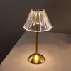 Lâmpada de Mesa Retro Recarregável por LED Transfronteiriça com Toque Decoração de Cabeceira para Sala de Estar Quarto Estilo Ins Hotel Café Atmosfera Romântica