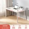 Escritorio de Computadora de Escritorio Simple para Estudio en Casa Oficina Alquiler Dormitorio Estudiantil Recámara Niñas Aprendizaje Escritorio Pequeño Simple