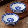 Pratos de Condimentos Japoneses de 6 Peças Pratos de Jantar para Casa Pratos de Degustação Pratos de Osso Louça Criativa de Cerâmica Pratos para Acompanhamentos Pratos Pequenos