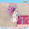 Llavero genuino jinglingbao Ke Menggeng fantasma Pikachu bebé mágico colgante para bolso de pareja decoración Playism