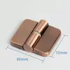 Accesorios de herrajes para bisagras de mamparas de baño público, acero inoxidable grueso, auto-cierre, elevación, plegado plano, bisagra de puerta
