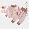 Ropa para Niños Recién Nacidos Ropa y Pantalones de Otoño para el Hogar Niños y Niñas Pijamas de Otoño e Invierno Ropa Interior para Niños Ropa y Pantalones de Otoño