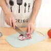 Tabla de Cortar para el Hogar Cuadrada Espesa de Plástico Tabla de Cortar de Paja de Trigo Tabla de Cortar para Frutas Tabla de Cortar para Carne de Cocina Tabla de Cortar