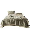 Estilo Pastoral Francés Orquídea Lyocell Tencel Verano Acolchado Lavable a Máquina Iones de Zinc Acondicionador de Aire Acolchado Verano Fresco Acolchado Juego de Cuatro Piezas