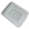 Cesta de Almacenamiento Grande Engrosada Caja de Plástico Cuadrada para Artículos Varios Cesta Cuadrada para Juguetes Cesta Hueca para Almacenamiento de Snacks
