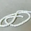 Espaciador de Concha Natural Espaciador de Cuenta Fritillaria Junta Cortada Recta Accesorios Divertidos Adornos con Cuentas
