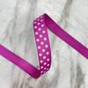 Cinta de puntos de 1 cm cinta de hilo cinta de puntos cinta ciruela cinta estampada material de lazo accesorios para el cabello hecho a mano DIY