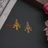 Pingentes de Liga Estilo Antigo Acessórios para Joias DIY Conectores de Franja que Preservam a Cor Materiais para Pente de Cabelo Brincos Hanfu