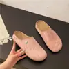 Mules de Moda para Mujer Nuevos con Suela Suave sin Cierre 2026 Pantuflas Estilo Birkenstock para Uso en Exteriores, Estilo Perezoso Retro para Primavera
