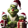 Adornos Colgantes Acrílicos del Nuevo Grinch Transfronterizos Decoraciones Interiores de Coche Colgantes Decoración de Árbol de Grinch