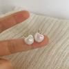 Pendientes de aguja de plata S925, nuevos pendientes de manzana de alta calidad, pendientes de moda con temperamento frutal 2023.