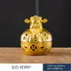 Incensário Tripé Caldeirão Elefante Auspicioso Cerimônia do Chá Zen Interna Incensário Grande Ornamento de Artesanato em Metal