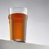Vaso de cerveza de alta transparencia de 600 ml, elegante vaso de plástico para jugos para hoteles, vaso de pinta nuevo y engrosado al por mayor
