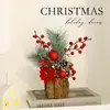 Venda Quente Transfronteiriça Mini Enfeites de Árvore de Natal Decoração de Natal Simulação Árvore com Tronco de Casca de PE em estoque Atacado