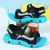 Sandalias para Niños 2026 Nuevo Estilo Niños Medianos y Grandes Estilo Coreano Verano Bebé Niños Antideslizantes Suela Suave Zapatos para Playa Estudiante