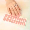 Venta al por mayor de fábrica Corea del Sur Esmalte de Uñas película pegatina de uñas Impresión UV pegatina de uñas rosa pegatina de uñas en stock