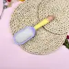 Venta al por mayor de fábrica Color Caramelo Lindo Peine de Cojín de Aire Bolsa de Aire Peine para Cabello Rizado Peine Alisador de Cabello Peine de Peluquería Peine de Masaje Ovalado