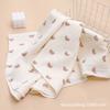 Toalla de bebé de dos capas de gasa de algodón clase A, toalla de baño de hospital, bolsa para recién nacidos, toalla de baño para recién nacidos, venta al por mayor