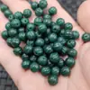 Cuentas de calabaza verde oscuro Cuentas sueltas de jade Cuentas de ágata esmerilada de calabaza Accesorios de cuentas para pulsera y collar de bricolaje