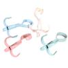 Perchero multifuncional de cuatro garras con gancho giratorio sin perforaciones para el hogar, para guardar ropa, corbatas, bufandas y armarios.