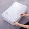 Bolsa de Almacenamiento para Ropa Transparente Gran Capacidad Peva Bolsa de Almacenamiento para Edredones Ropa para Mudanza Bolsa para Edredones Bolsa de Empaque a Prueba de Polvo