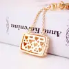 Cool Hee joyería bolso de mano con cadena de perlas para mujer llavero de novia llavero con colgante de metal pequeño regalo 264