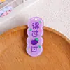 Acessórios para joias DIY, materiais artesanais, pingentes, texto acrílico dupla face, etiquetas com trocadilhos de frutas, etiquetas de pêssego e melancia