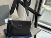 Riñonera Gran Capacidad Alta Belleza Impermeable Nueva Bolsa de Cintura Popular en Internet para Hombres y Mujeres Bolso Cruzado de Nailon Simple Casual Tela de Nailon