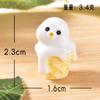 Figuras de Patito en Cono de Huevo Lindas de Dibujos Animados de Nuevo Producto Transfronterizo, Decoraciones DIY, Paisajes en Miniatura, Adornos de Escritorio de Gama Alta